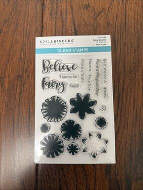 SPELLBINDERS Fairy Blooms - 19 stamps